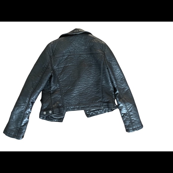 Topshop Faux Leather Jacket - Picture 3 of 3